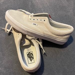 NWT Suede lace-up Vans.